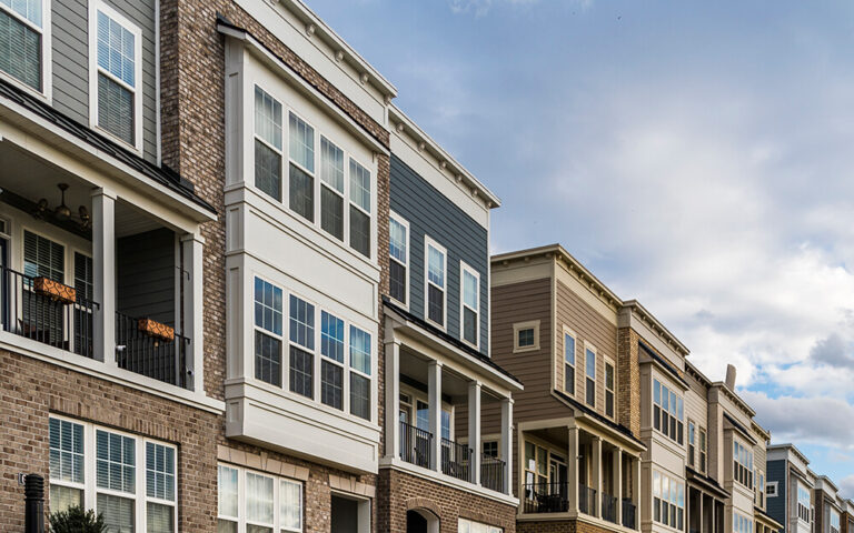 image of a house facade with stucco