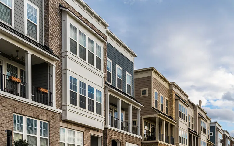 image of a house facade with stucco