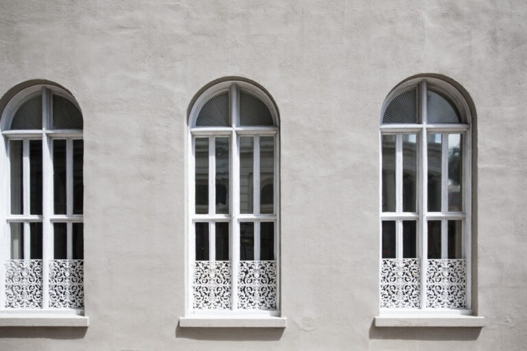 image of a wall with grey stucco
