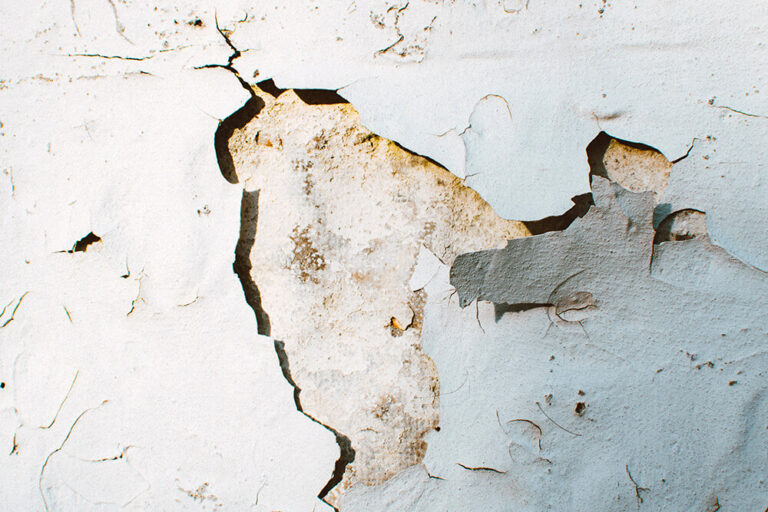 image of damaged plaster