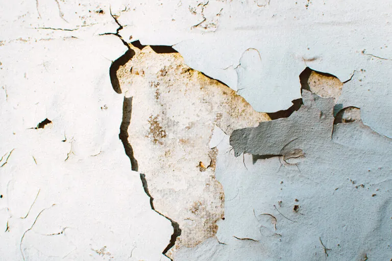image of damaged plaster