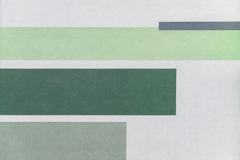 image of the use of different shades of green stucco