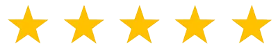 5 stars review icon