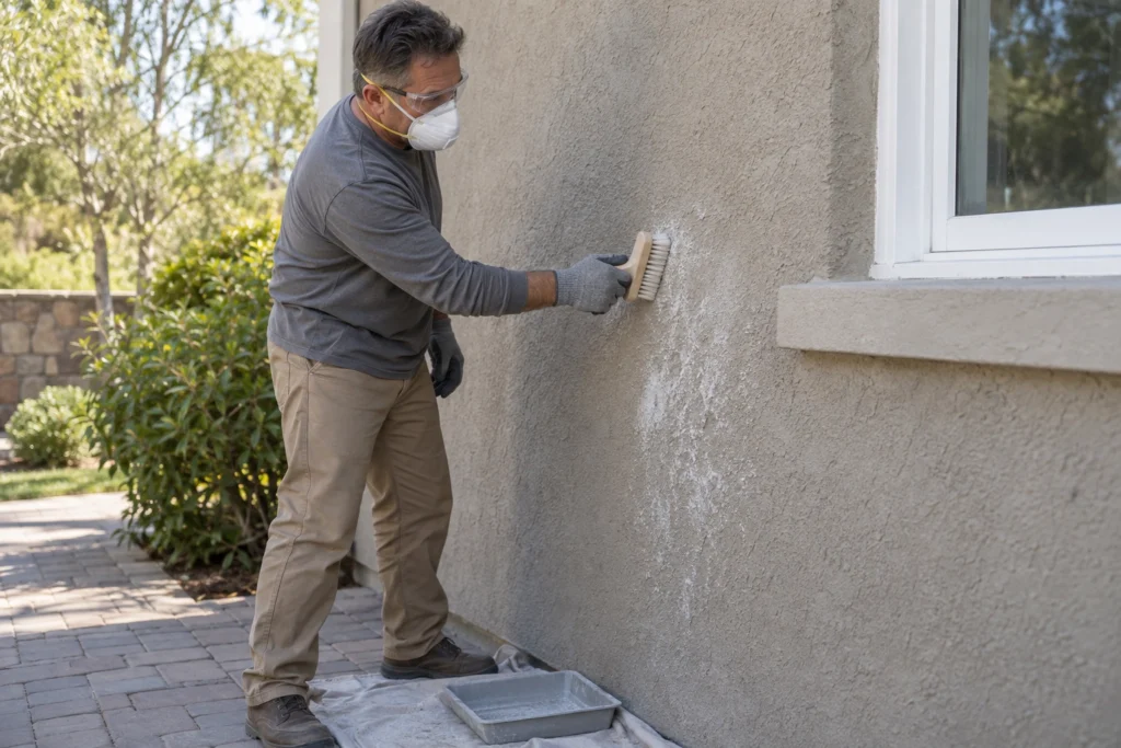 gentle efflorescence removal stucco