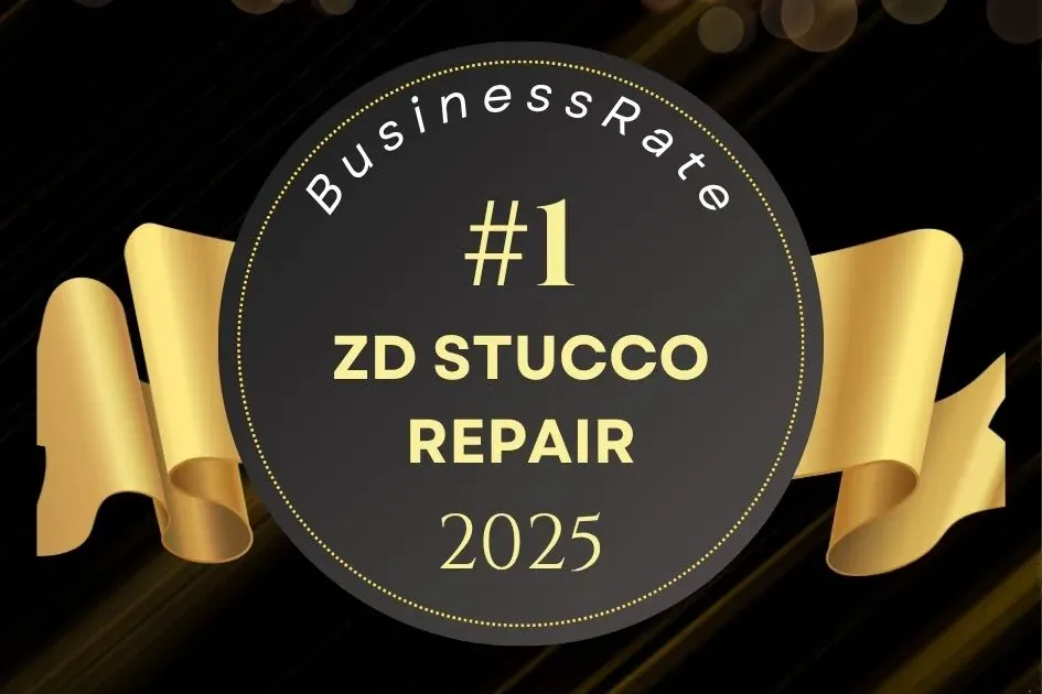 ZD Stucco Repair Named #1 Stucco Contractor in New Jersey by BusinessRate.com 3 #1 stucco contractor in New Jersey BusinessRate.com badge