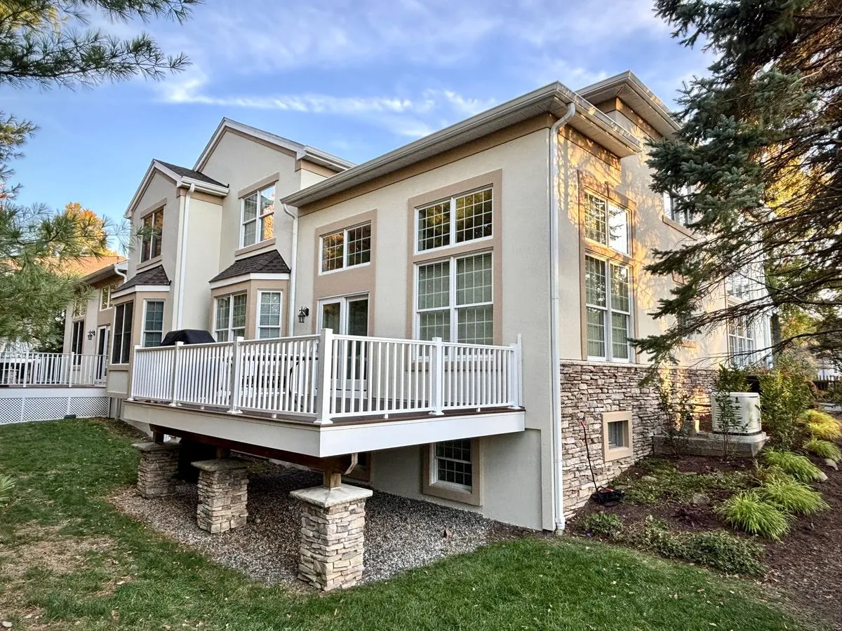 Chester NJ 5 Final result: improved curb appeal and a durable stucco exterior