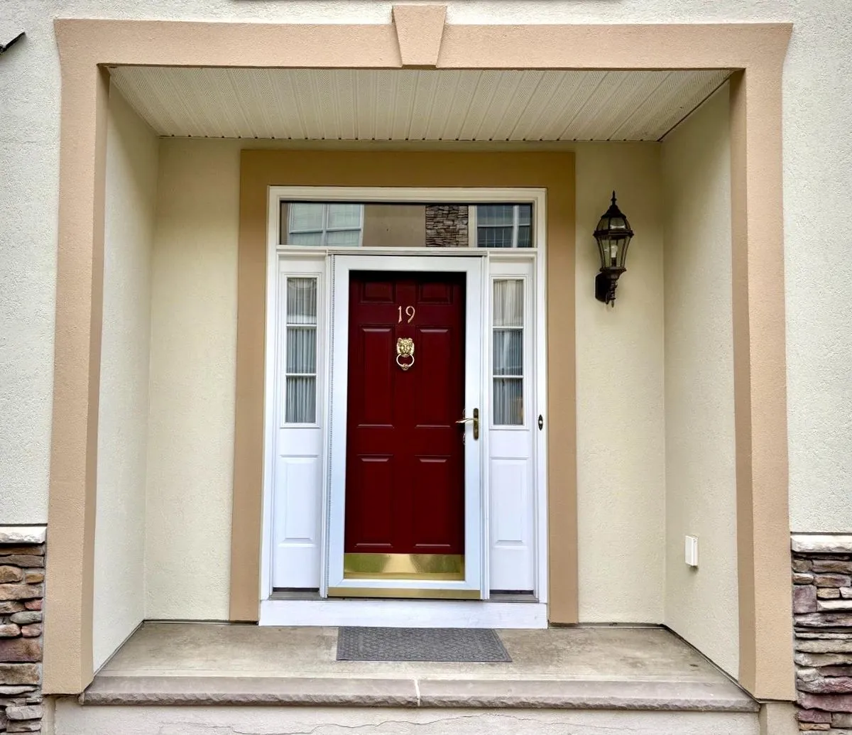 Chester NJ 3 Applying a fresh coat of stucco paint to the exterior