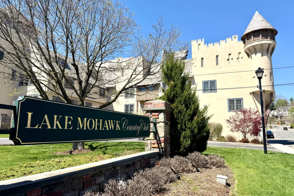 Exterior project view of Lake Mohawk Country Club Historic Exterior Restoration in Sparta, NJ.