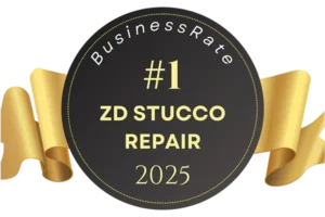 ZD Stucco Repair ranked #1 by BusinessRate in 2025